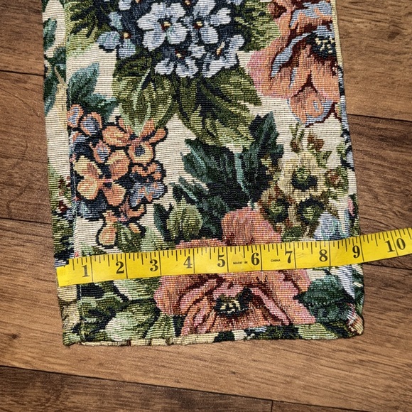 Jaded London Size 25 Floral Tapestry Boyfriend Fit Pants Streetwear Fashion Week - Picture 9 of 14